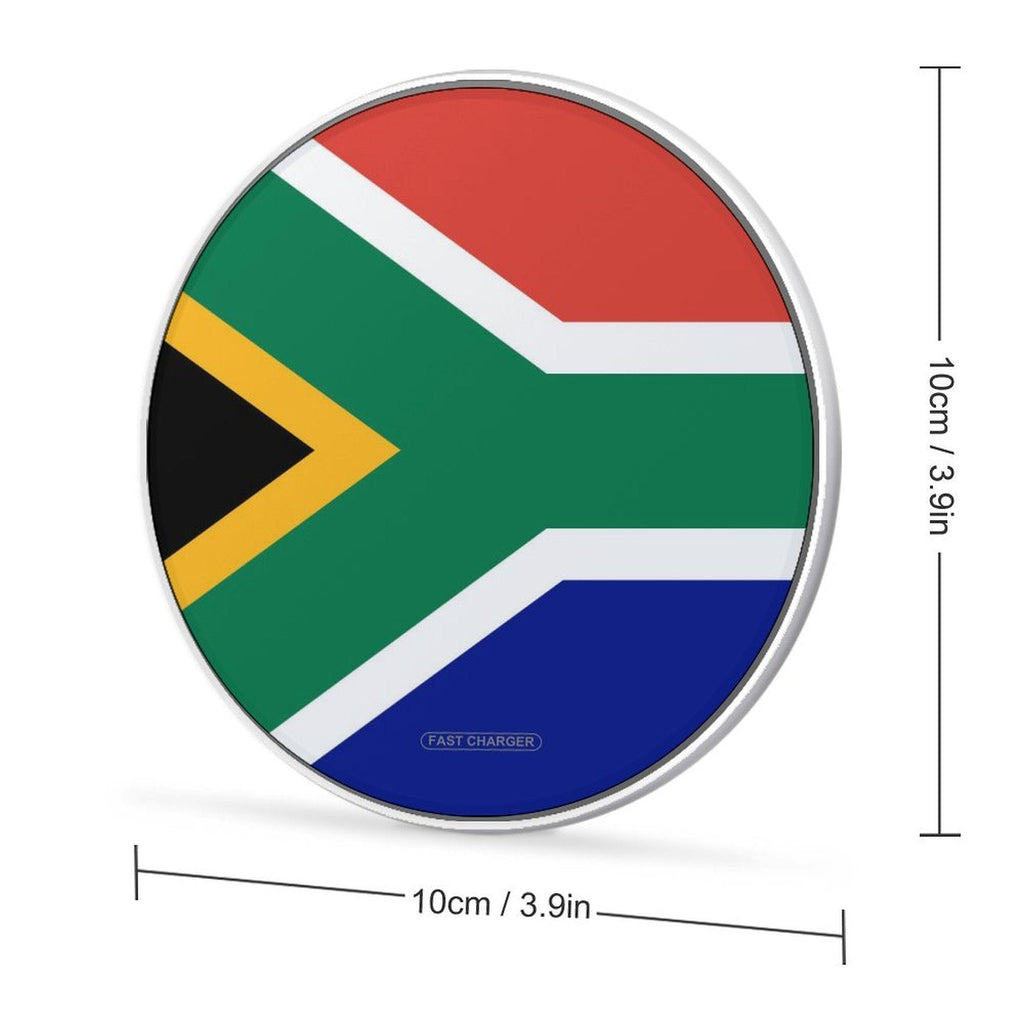 South Africa Flag Wireless Charging Pad - Conscious Apparel Store