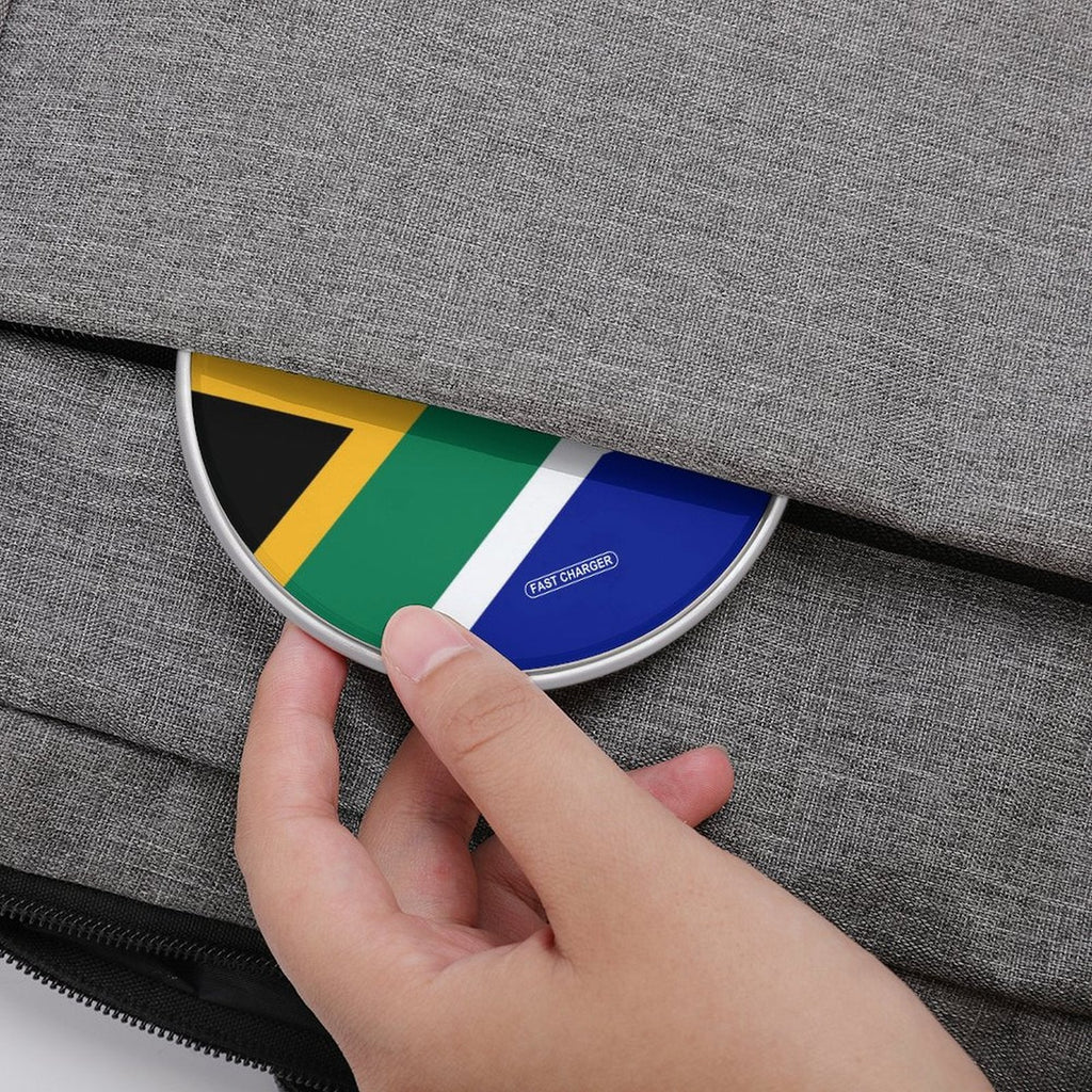 South Africa Flag Wireless Charging Pad - Conscious Apparel Store