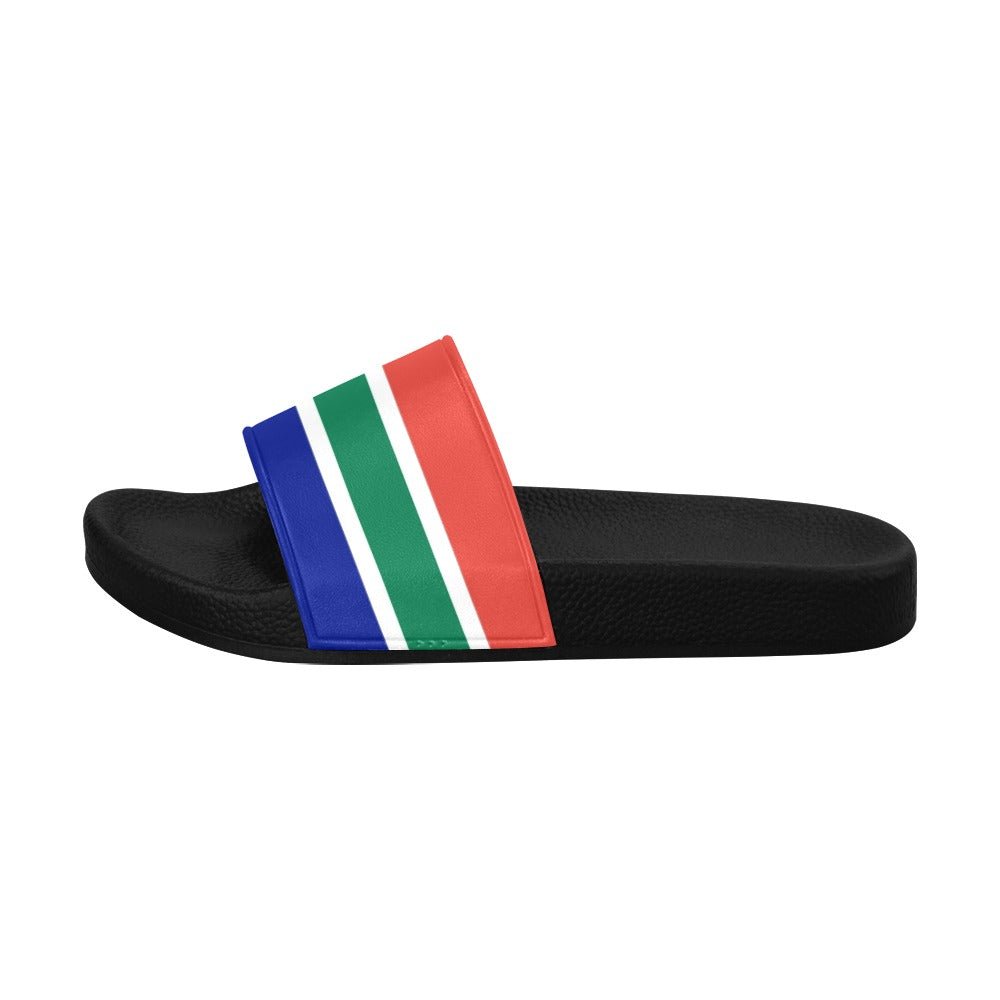 South Africa Flag Women's Slide Sandals - Conscious Apparel Store