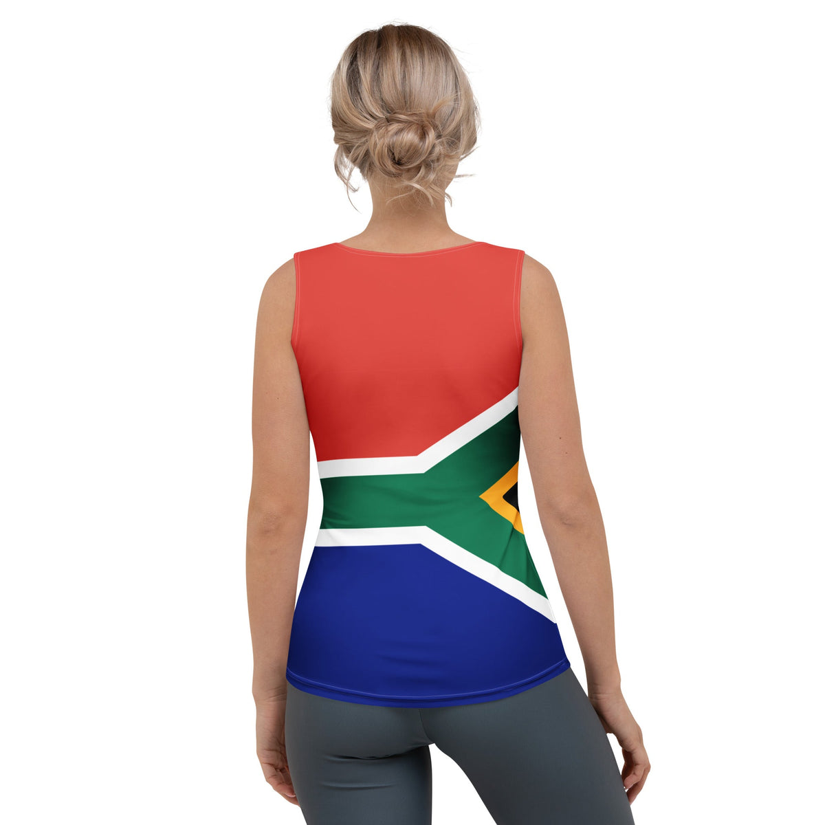 South Africa Flag Women's Tank Top - Conscious Apparel Store