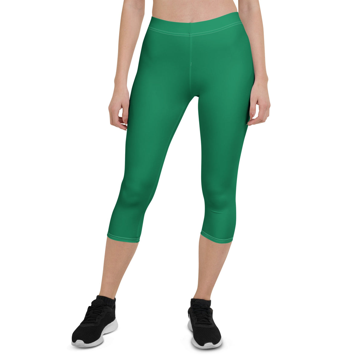 South Africa Green Capri Leggings - Conscious Apparel Store