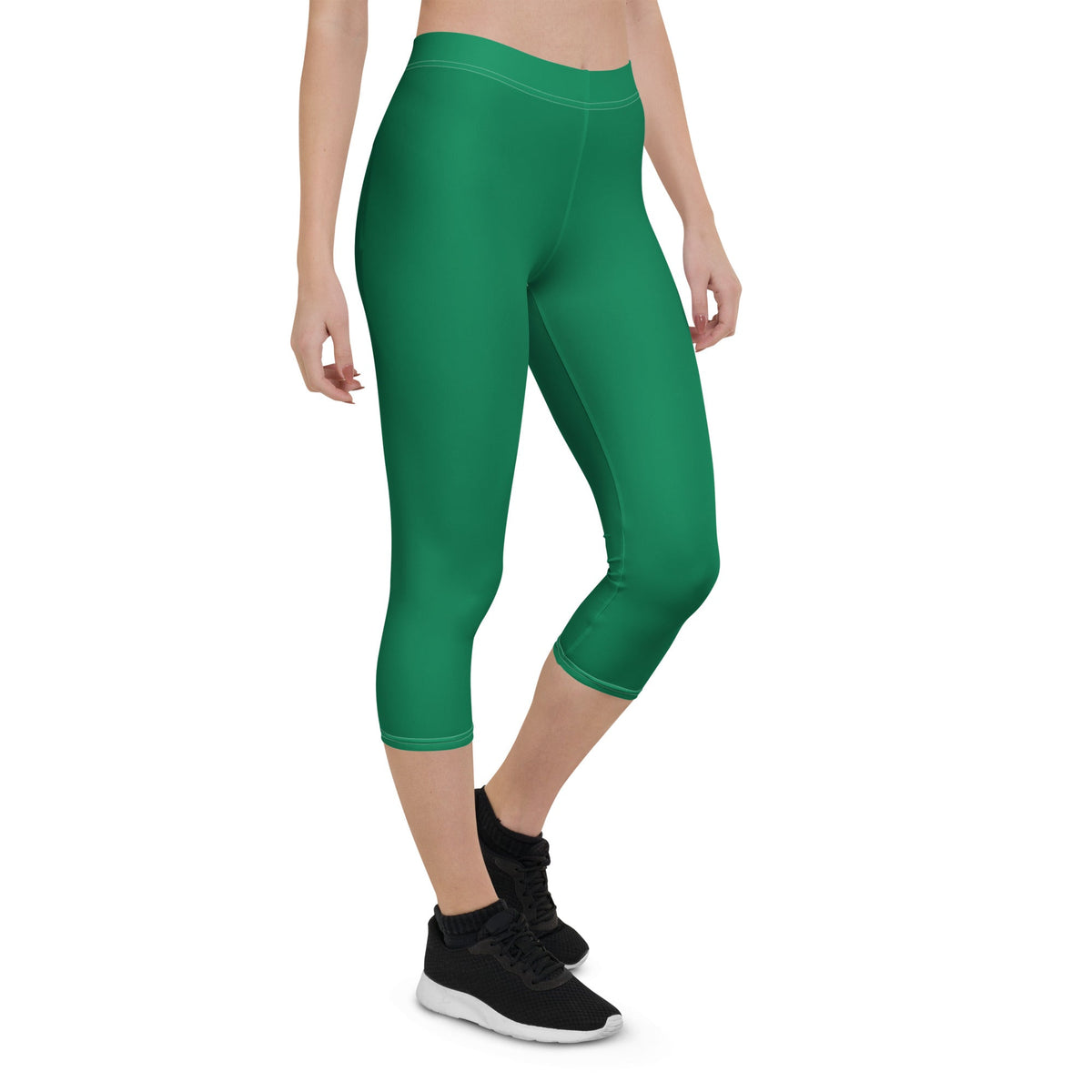 South Africa Green Capri Leggings - Conscious Apparel Store