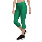 South Africa Green Capri Leggings - Conscious Apparel Store