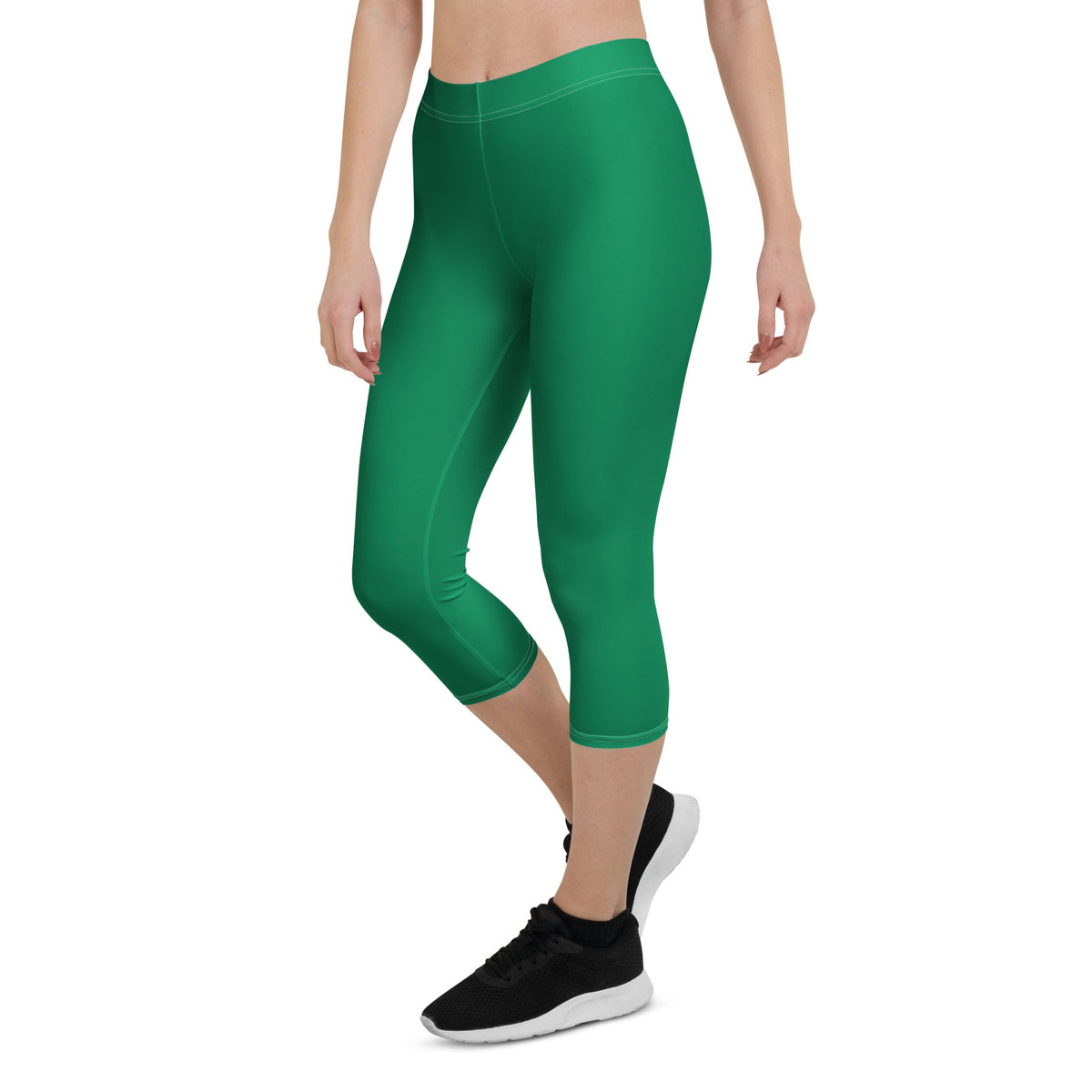 South Africa Green Capri Leggings - Conscious Apparel Store