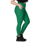 South Africa Green Leggings with pockets - Conscious Apparel Store