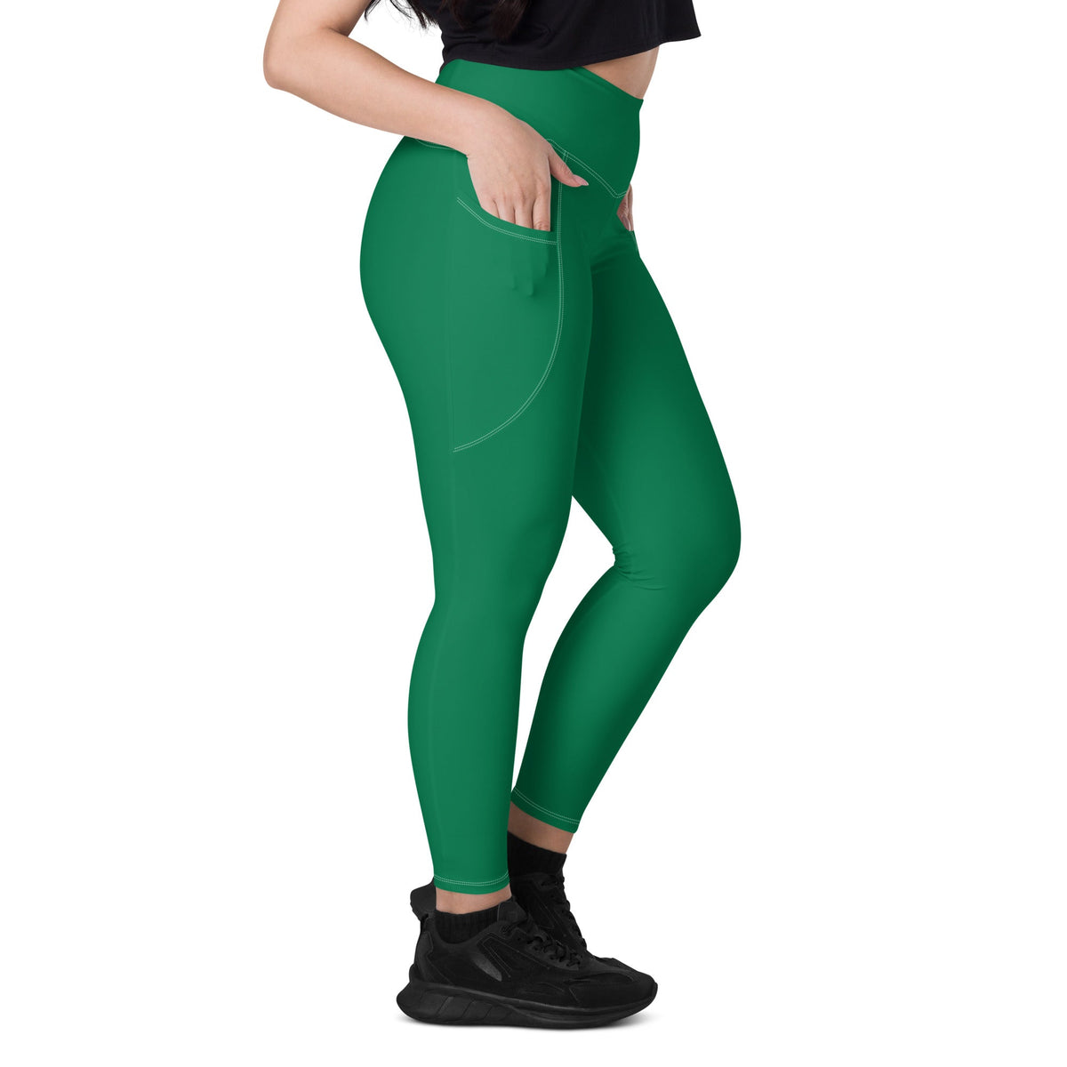 South Africa Green Leggings with pockets - Conscious Apparel Store