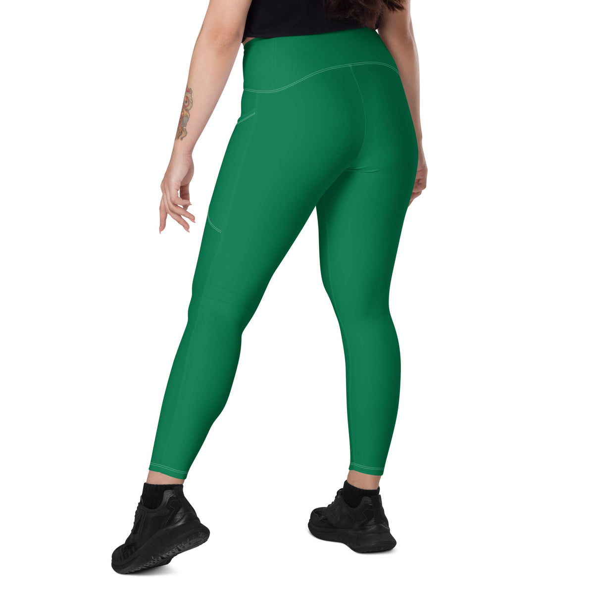 South Africa Green Leggings with pockets - Conscious Apparel Store