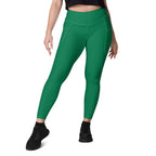 South Africa Green Leggings with pockets - Conscious Apparel Store