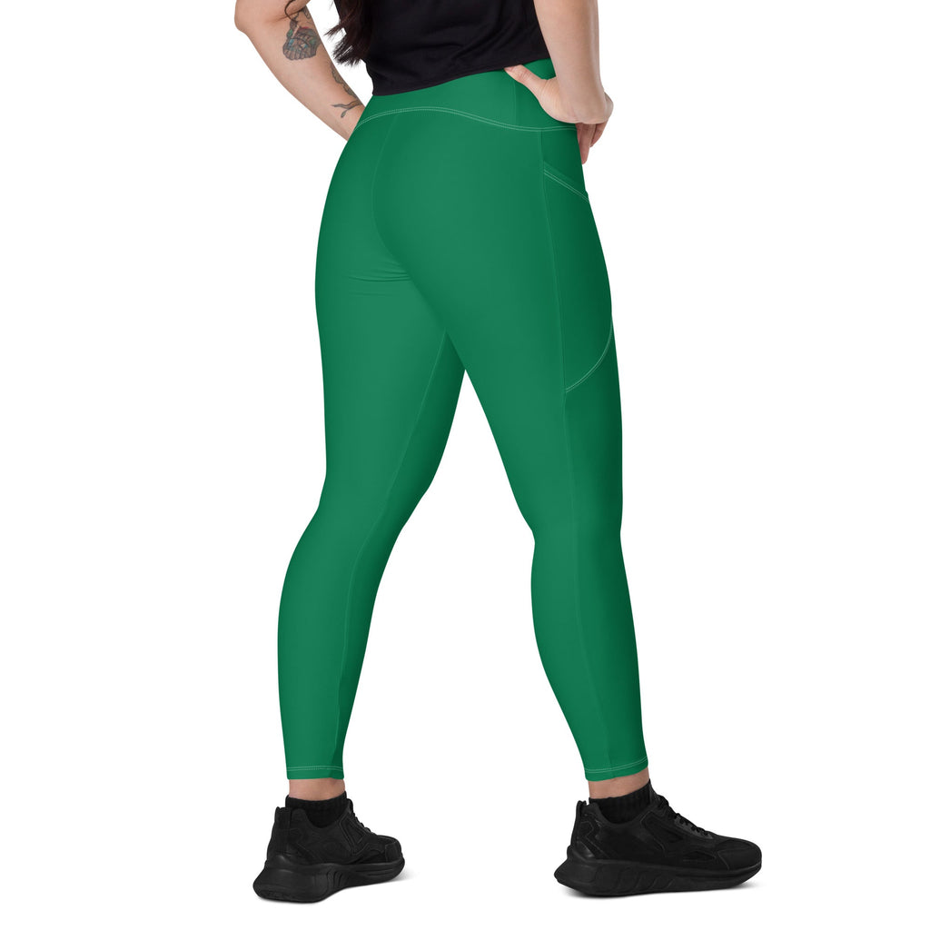 South Africa Green Leggings with pockets - Conscious Apparel Store