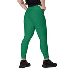 South Africa Green Leggings with pockets - Conscious Apparel Store