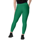 South Africa Green Leggings with pockets - Conscious Apparel Store