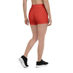 South Africa Red Leggings Shorts - Conscious Apparel Store