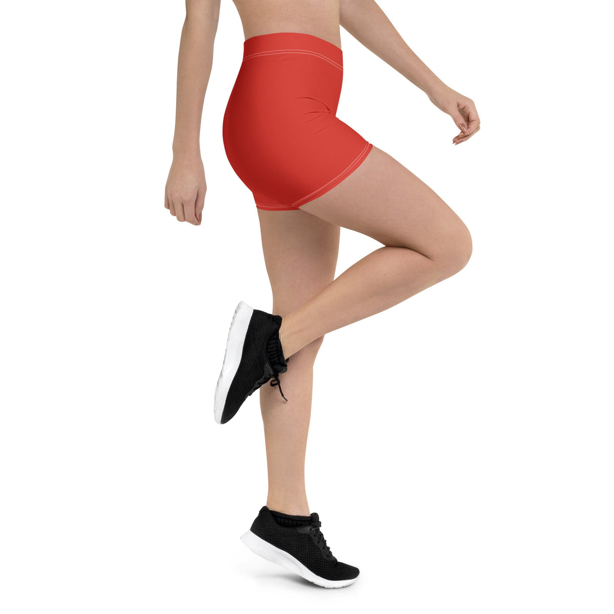South Africa Red Leggings Shorts - Conscious Apparel Store