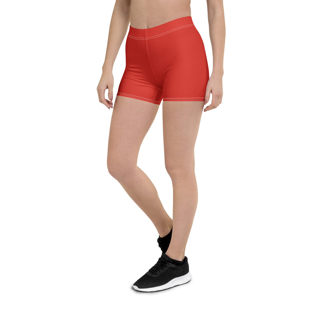 South Africa Red Leggings Shorts - Conscious Apparel Store