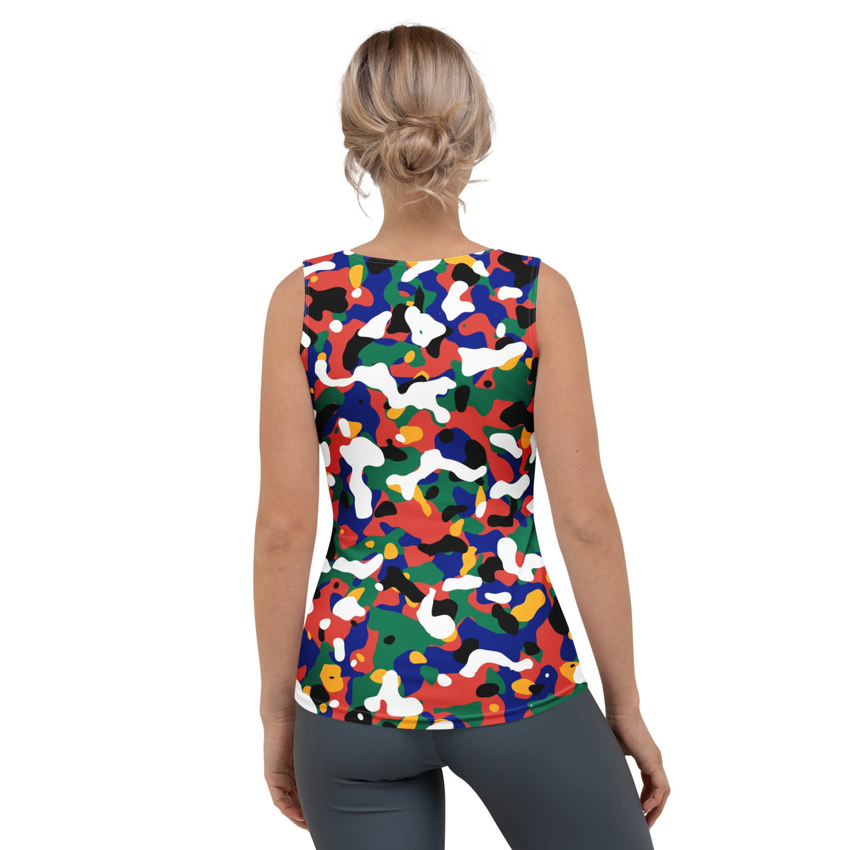 South African Girl Camo Women's Tank Top - Conscious Apparel Store