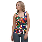 South African Girl Camo Women's Tank Top - Conscious Apparel Store