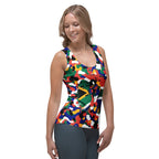 South African Girl Camo Women's Tank Top - Conscious Apparel Store