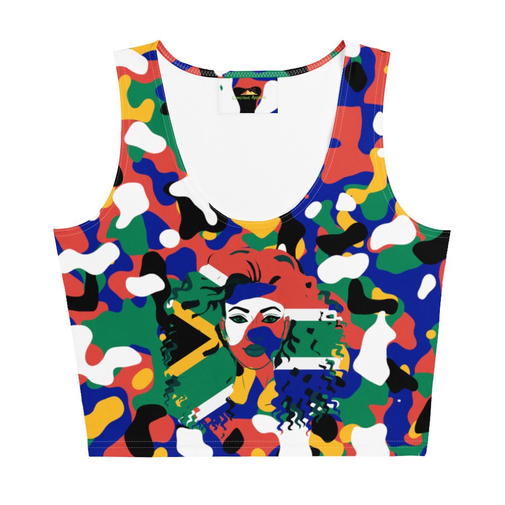 South African Girl Crop Top - Conscious Apparel Store