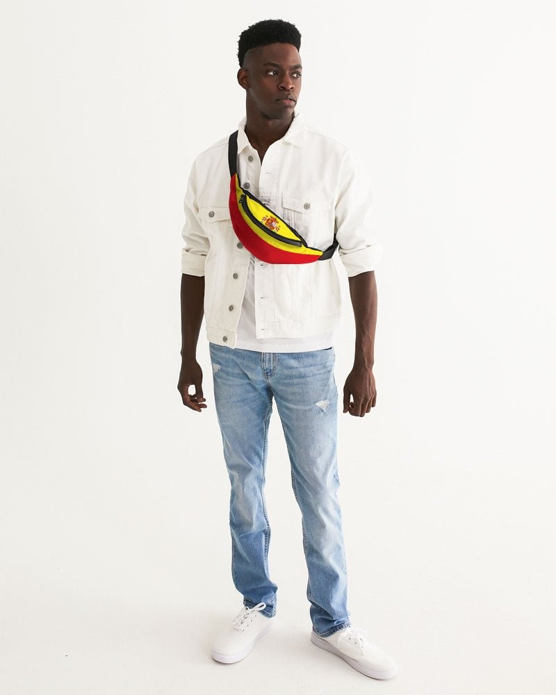 Spain Flag Crossbody Sling Bag - Conscious Apparel Store