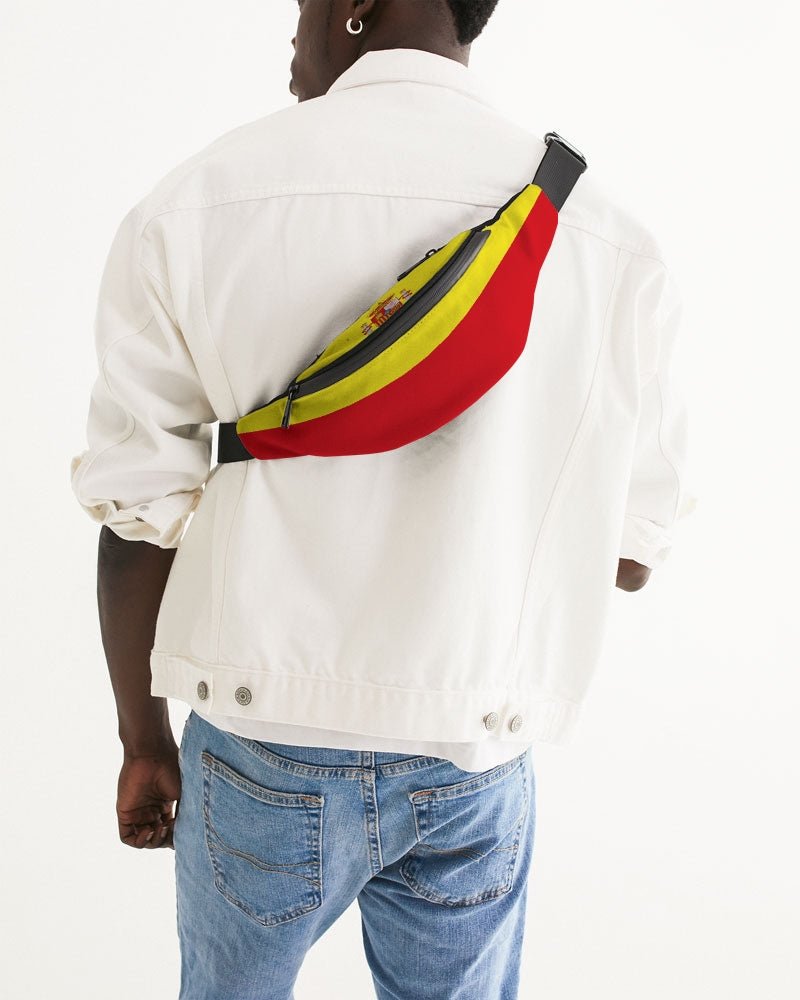 Spain Flag Crossbody Sling Bag - Conscious Apparel Store