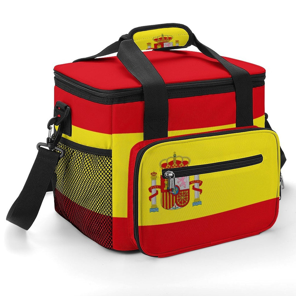 Spain Flag Insulated Cooler Bag - Conscious Apparel Store