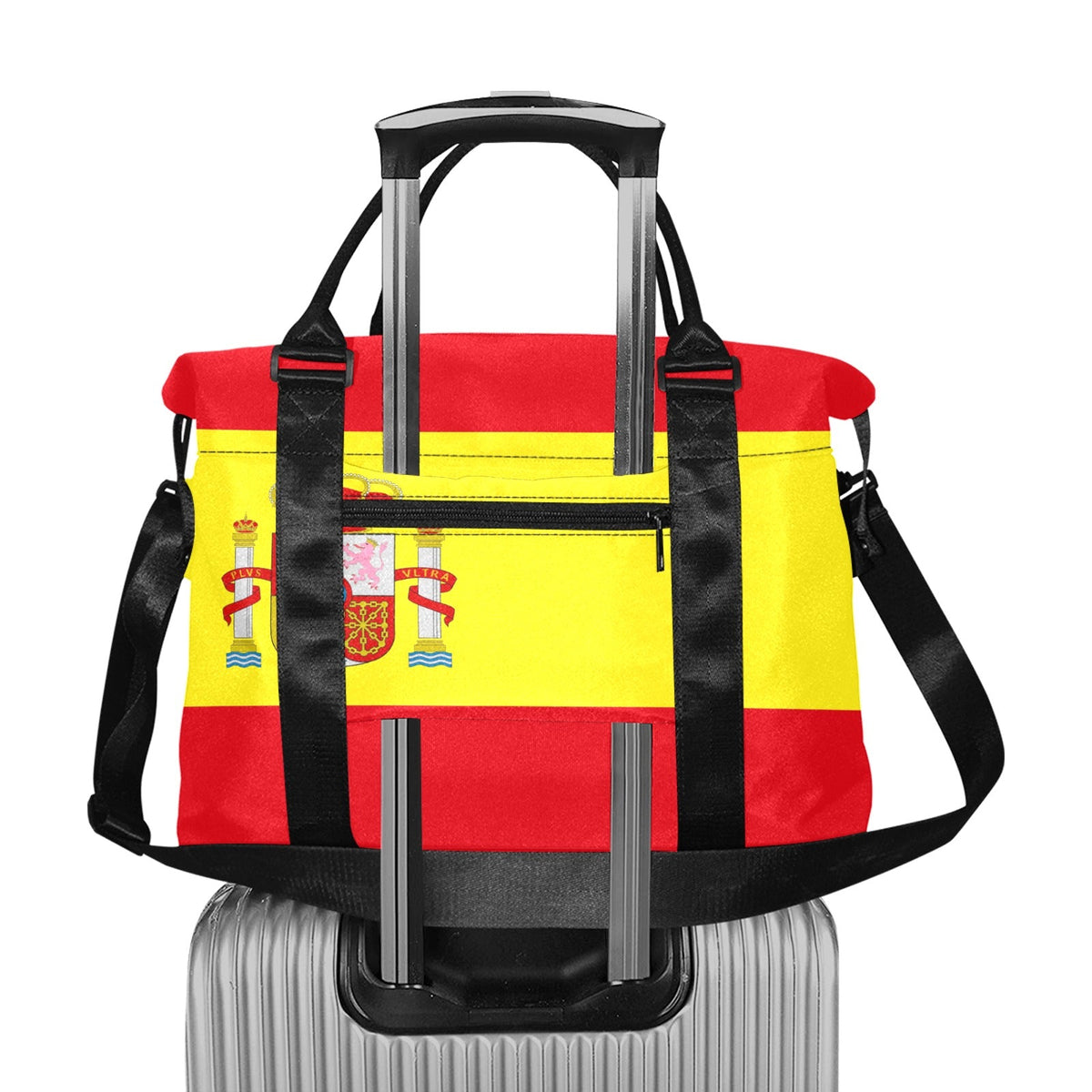 Spain Flag Large Capacity Duffle Bag - Conscious Apparel Store