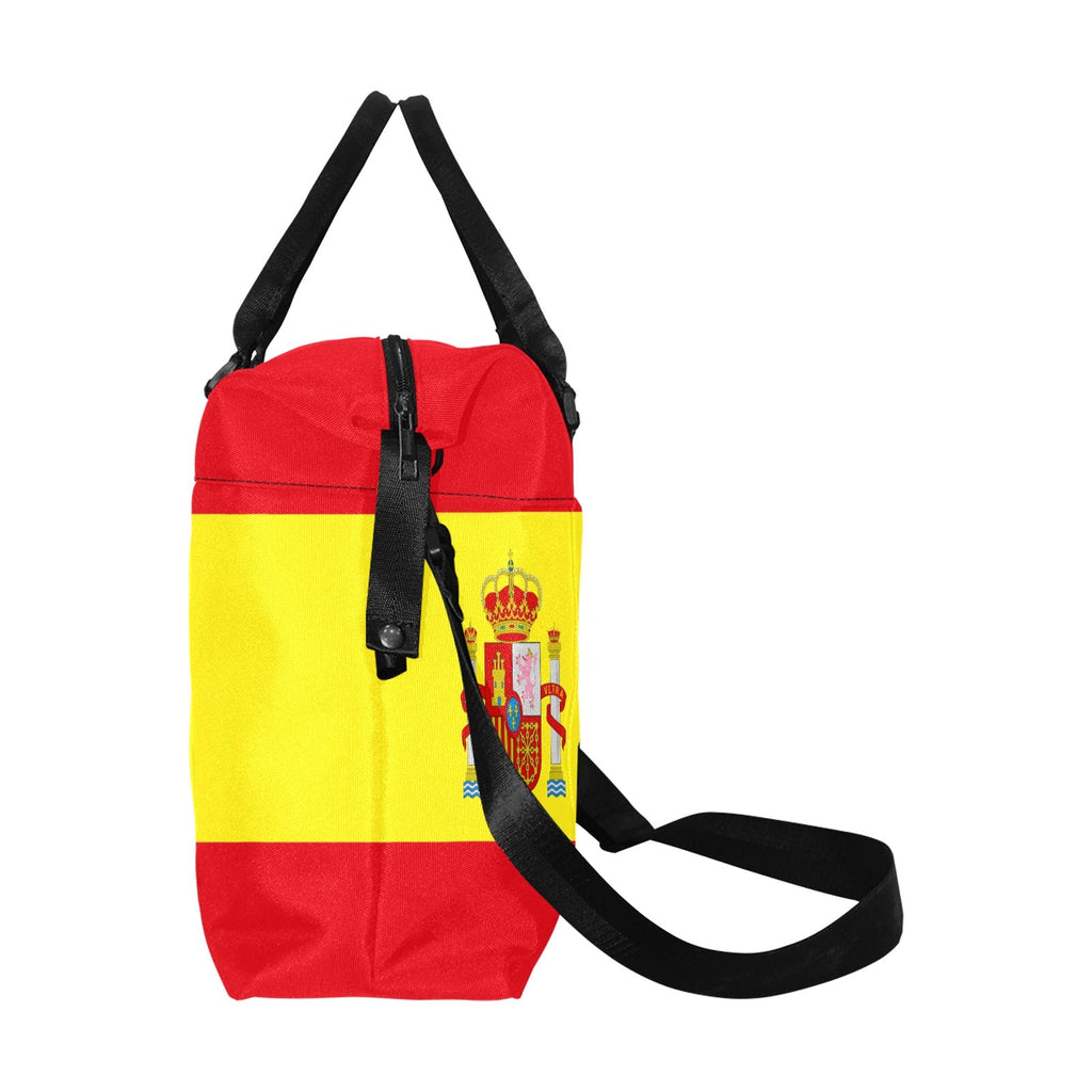 Spain Flag Large Capacity Duffle Bag - Conscious Apparel Store