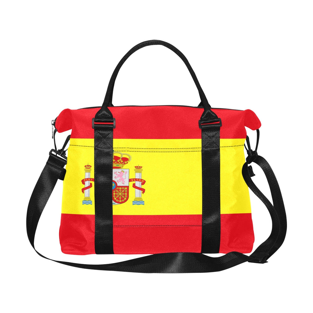 Spain Flag Large Capacity Duffle Bag - Conscious Apparel Store
