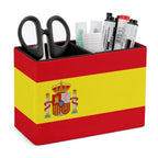 Spain Flag Leather Pen Holder - Conscious Apparel Store