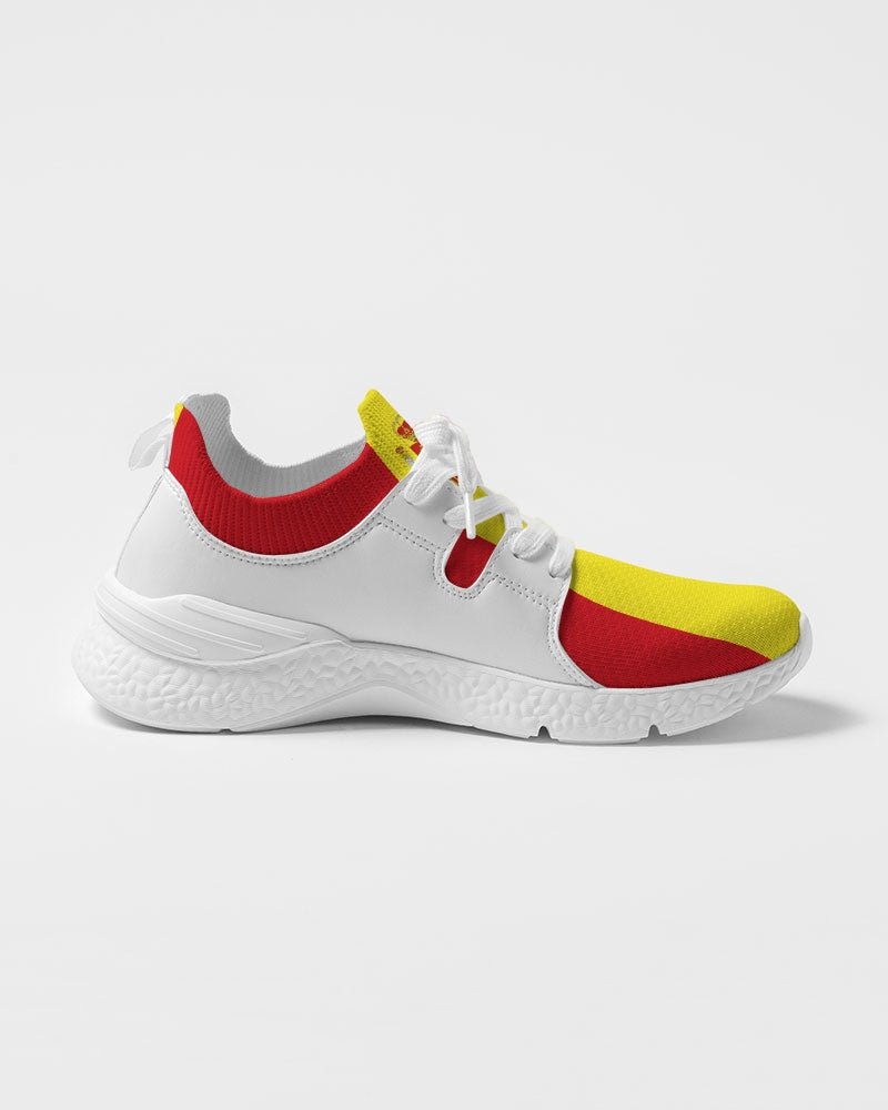 Spain Flag Men's Two-Tone Sneaker - Conscious Apparel Store