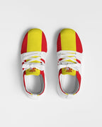 Spain Flag Men's Two-Tone Sneaker - Conscious Apparel Store