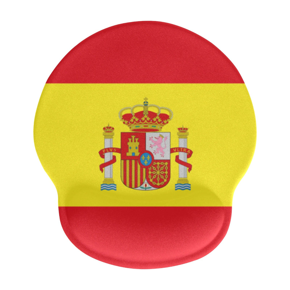Spain Flag Mouse Pad with Wrist Rest Support - Conscious Apparel Store