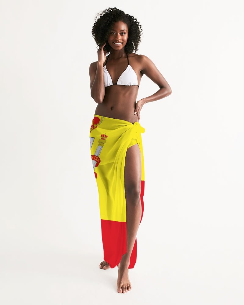 Spain Flag Swimsuit Cover Up - Conscious Apparel Store