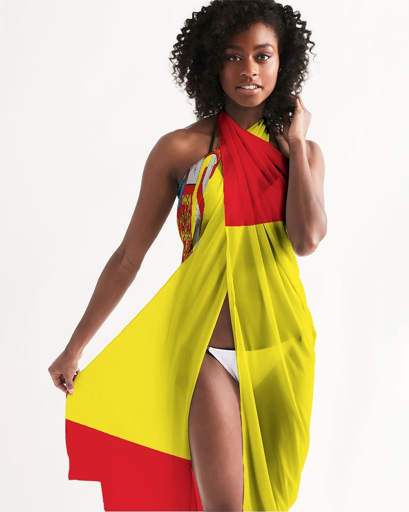 Spain Flag Swimsuit Cover Up - Conscious Apparel Store