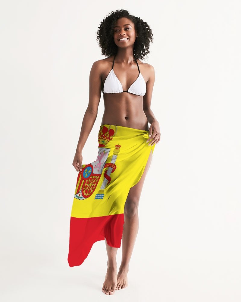 Spain Flag Swimsuit Cover Up - Conscious Apparel Store