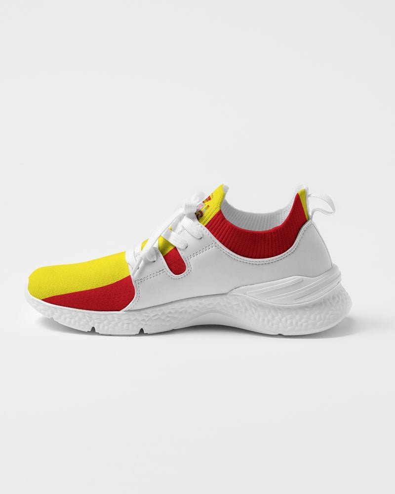 Spain Flag Women's Two-Tone Sneaker - Conscious Apparel Store