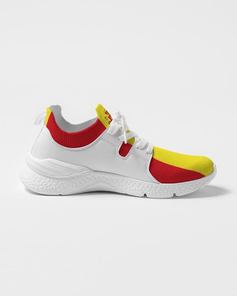Spain Flag Women's Two-Tone Sneaker - Conscious Apparel Store