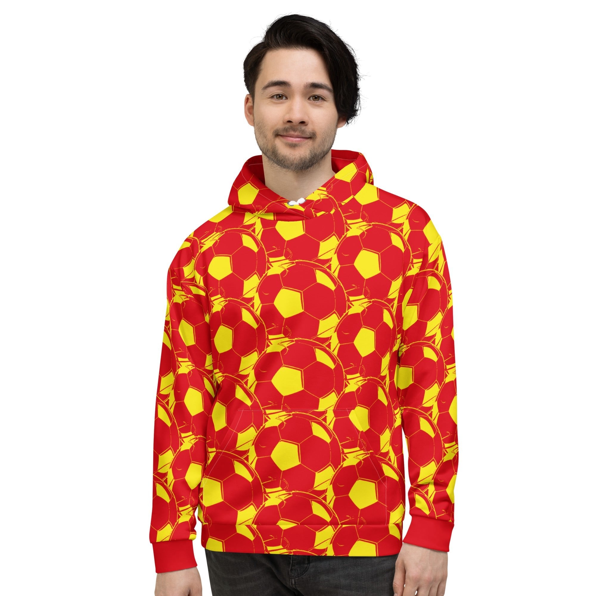 Spain Football Pullover Hoodie - Conscious Apparel Store