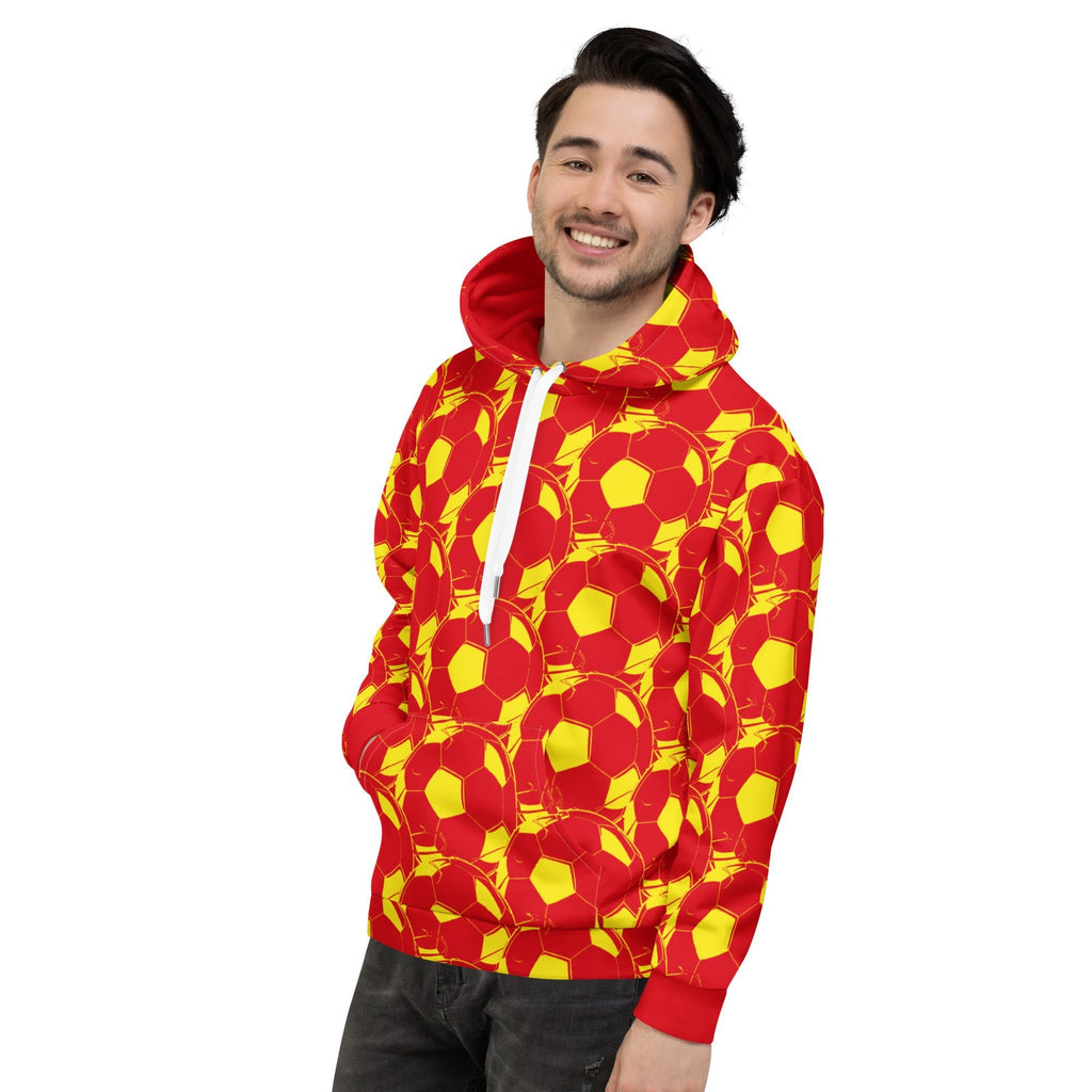 Spain Football Pullover Hoodie - Conscious Apparel Store