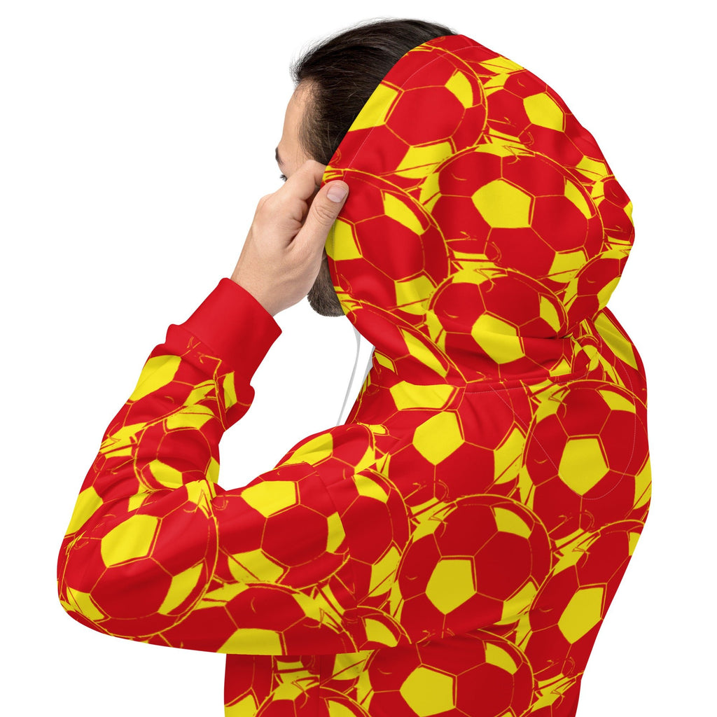 Spain Football Pullover Hoodie - Conscious Apparel Store