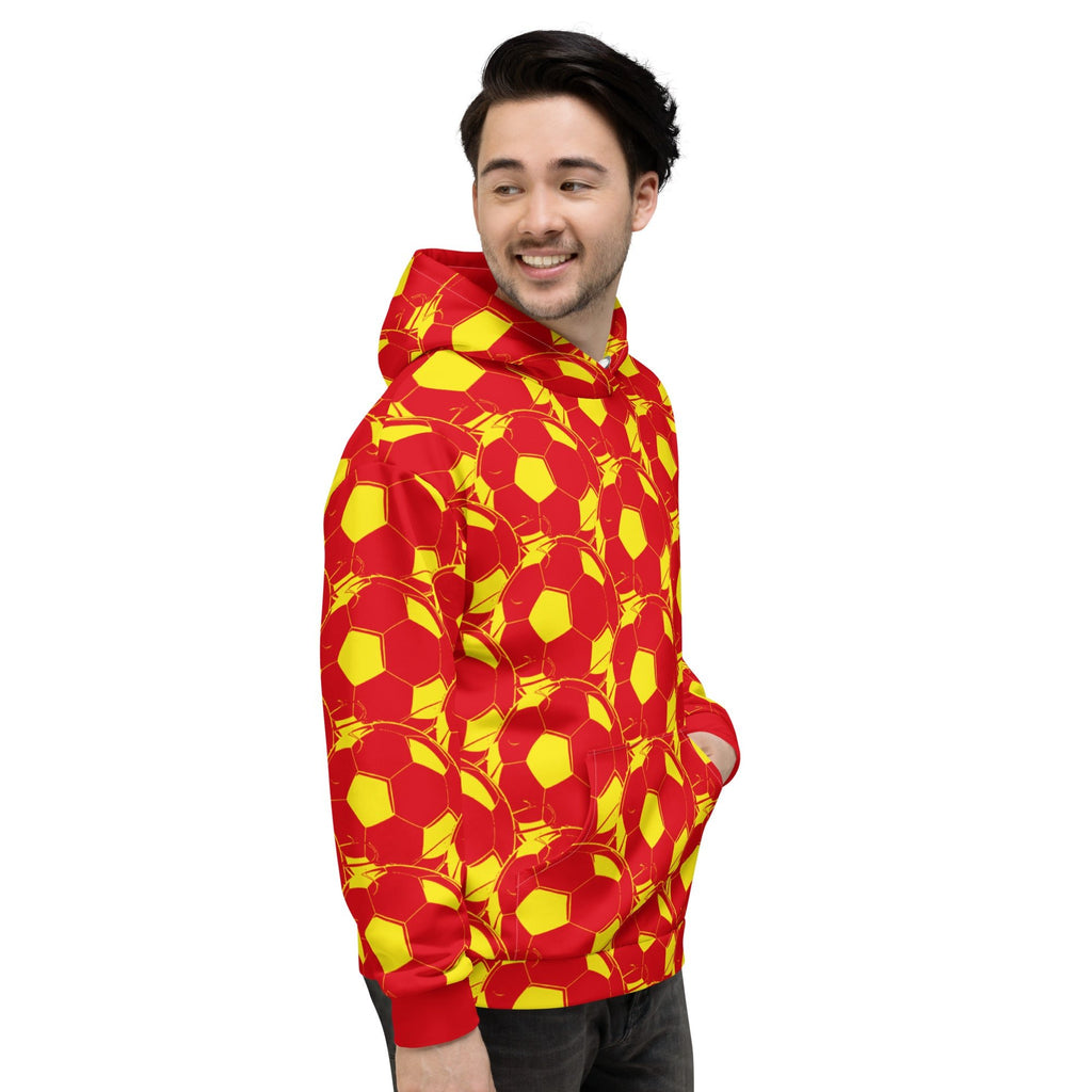 Spain Football Pullover Hoodie - Conscious Apparel Store