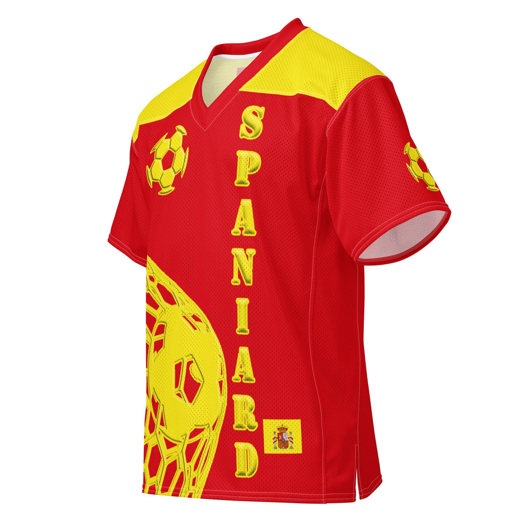 Spain Football Sport Jersey - Conscious Apparel Store