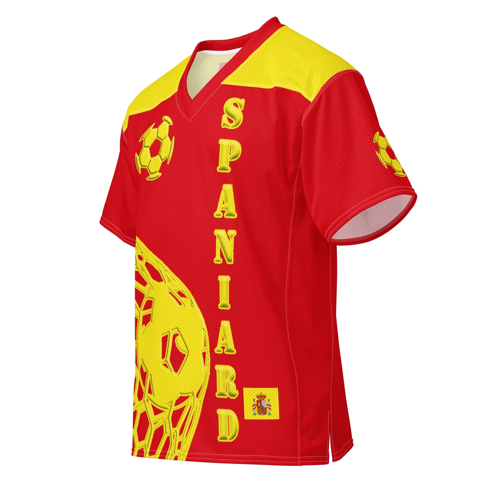 Spain Football Sport Jersey - Conscious Apparel Store