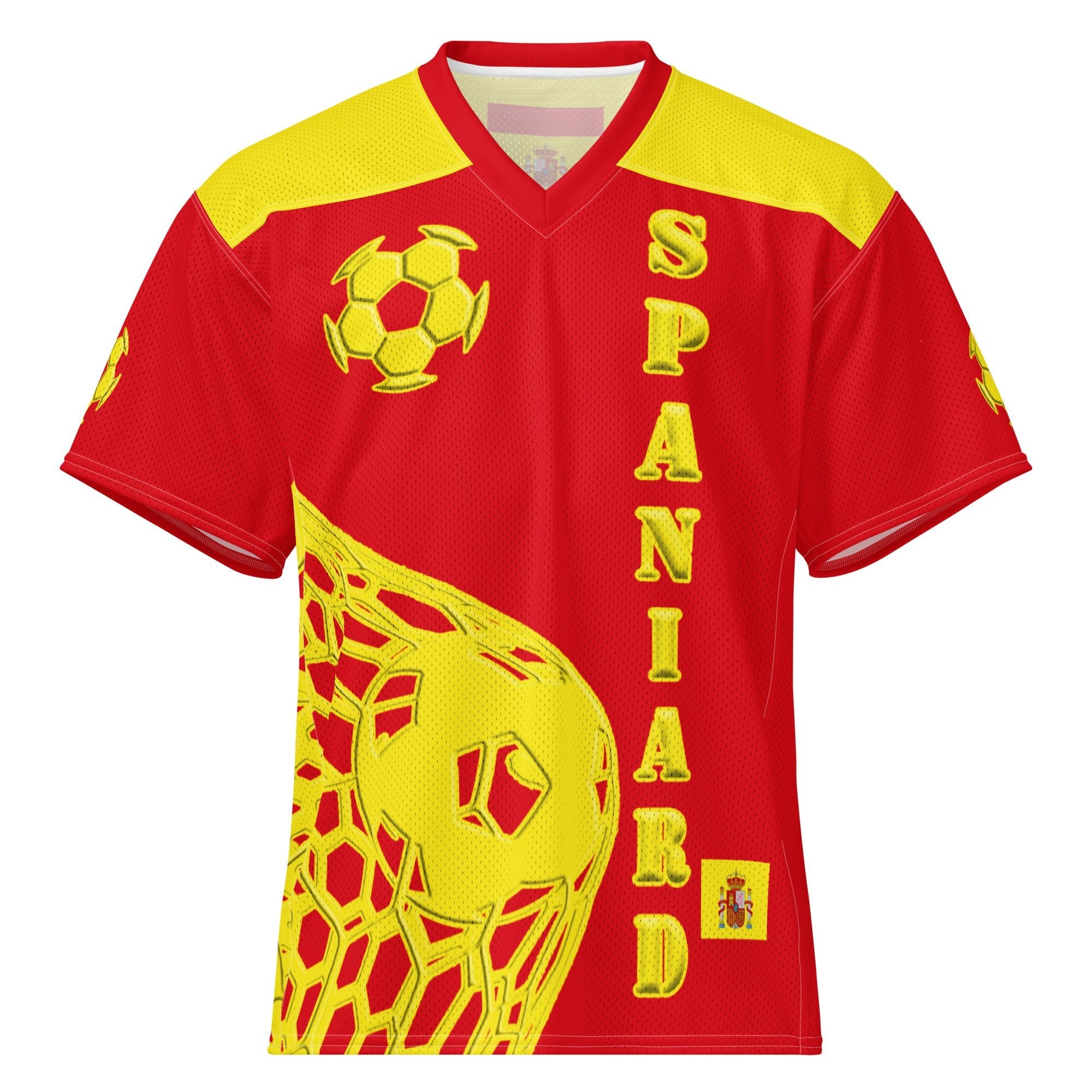 Spain Football Sport Jersey - Conscious Apparel Store