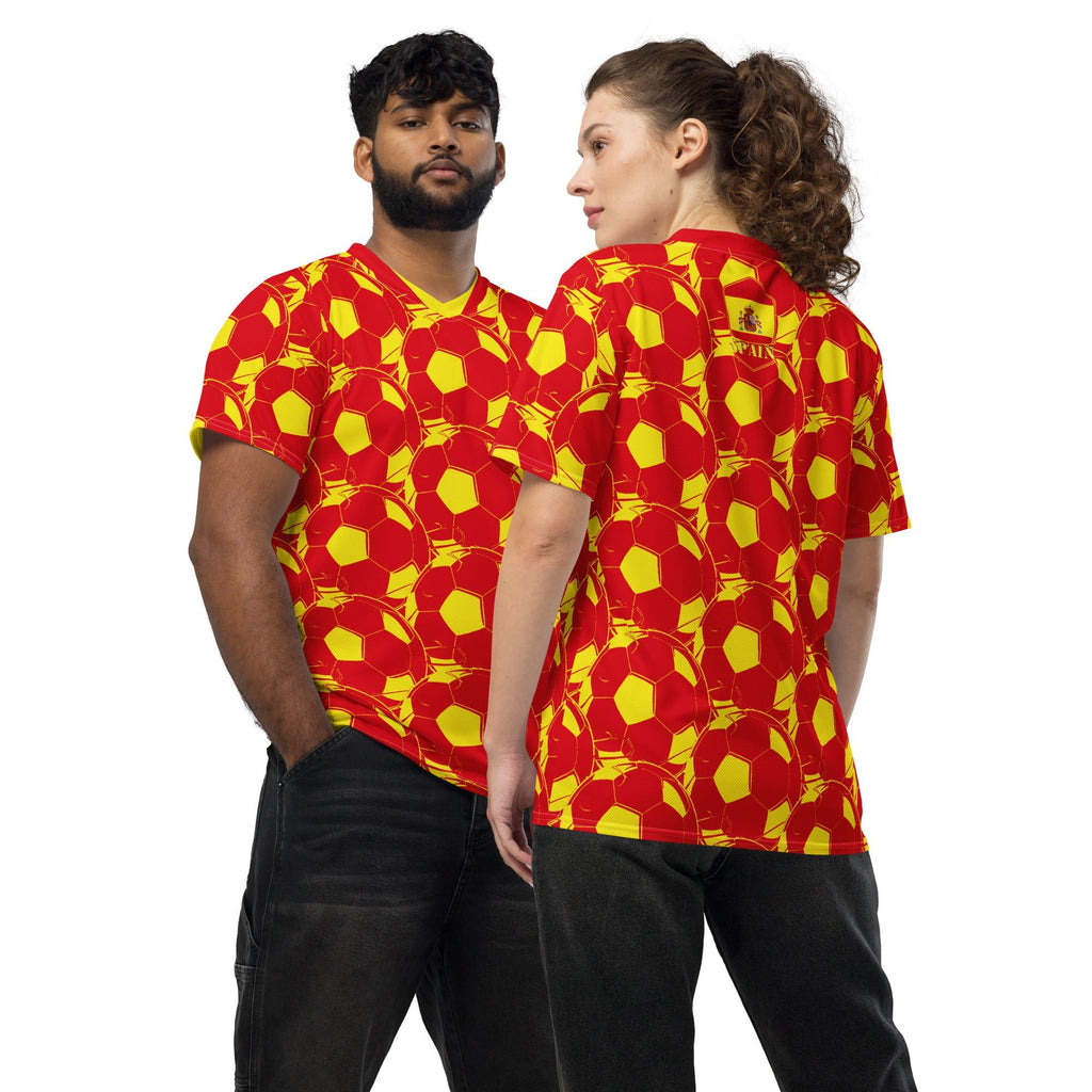 Spain Football Sports Jersey II - Conscious Apparel Store