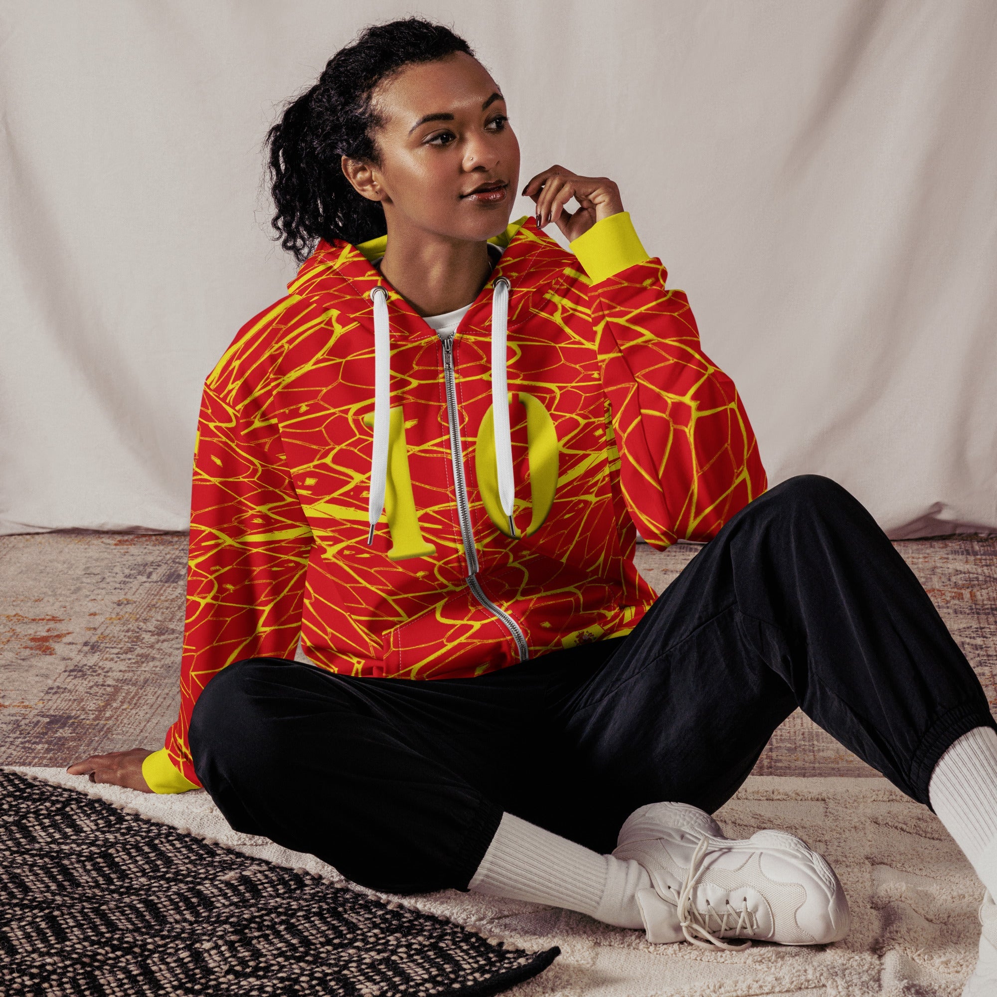 Spain Football Unisex zip hoodie - Conscious Apparel Store