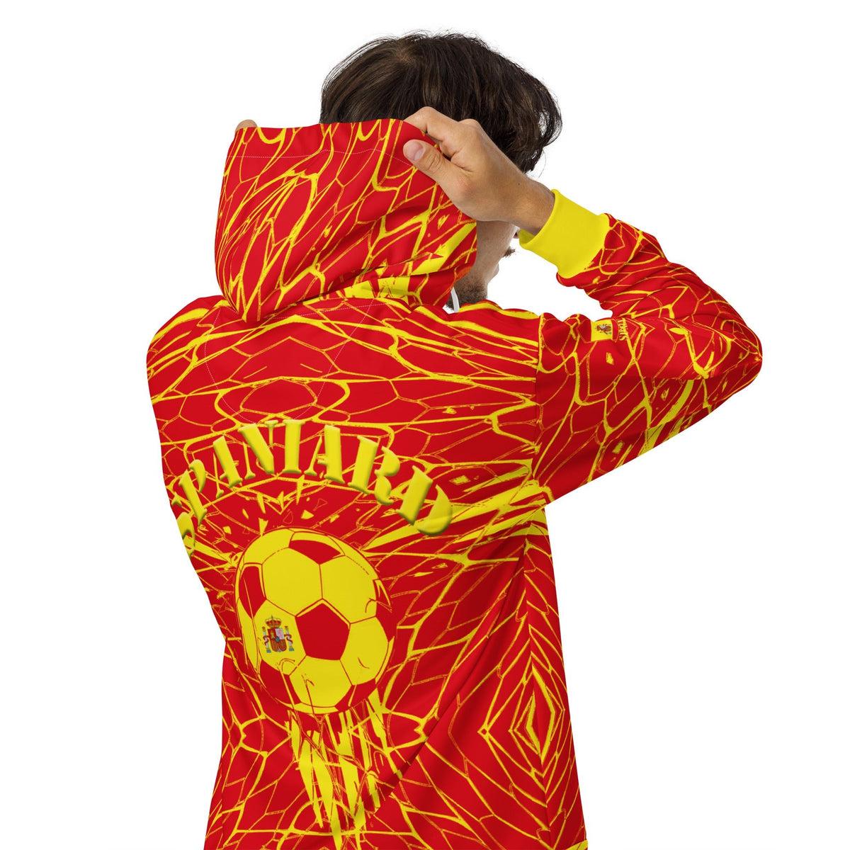Spain Football Unisex zip hoodie - Conscious Apparel Store