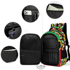 St Kitts Flag Camo Casual Backpack - Conscious Apparel Store