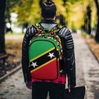 St Kitts Flag Casual Backpack - Conscious Apparel Store