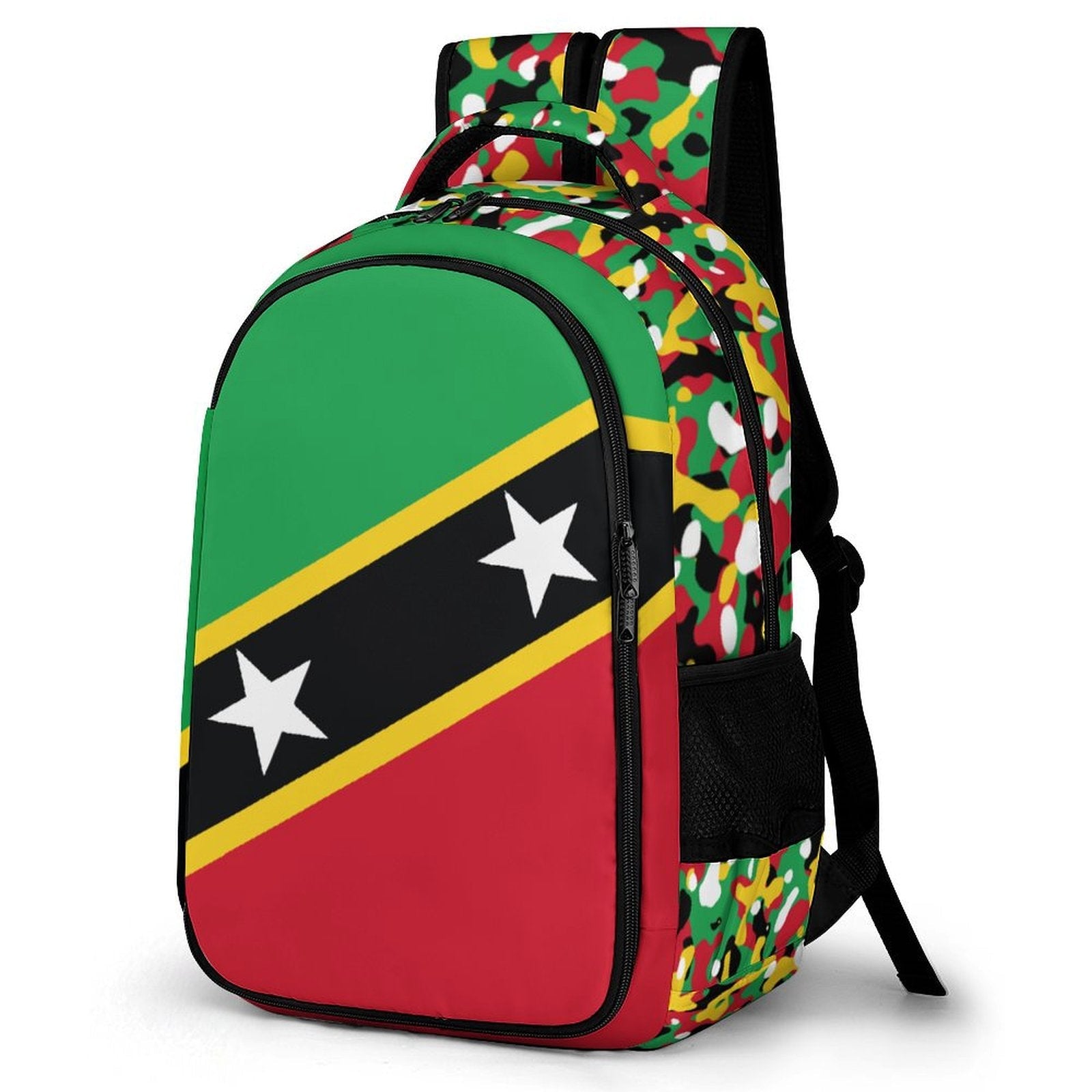 St Kitts Flag Casual Backpack - Conscious Apparel Store